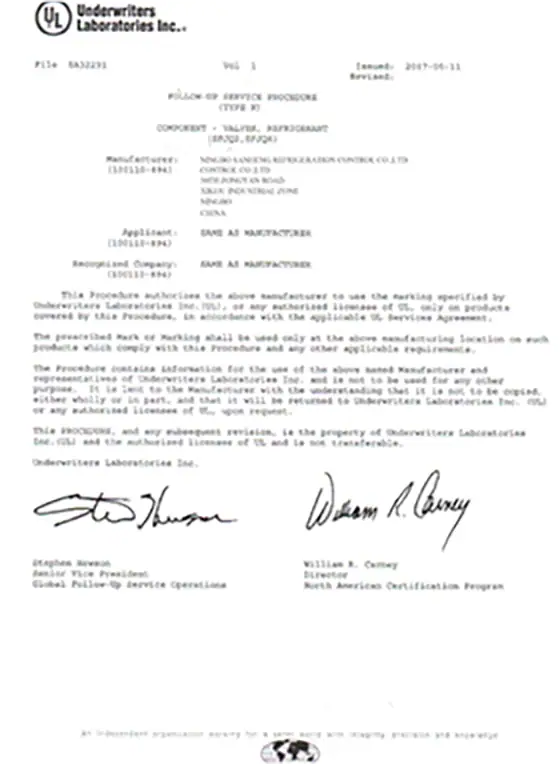 Screenshot of a WooCommerce app integration document showing signatures and official stamps, highlighting seamless e-commerce platform setup and certification details.