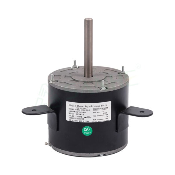 High-quality single-phase asynchronous motor designed for HVAC applications, featuring durable construction and efficient performance.