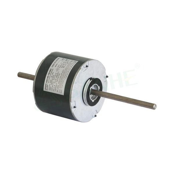 Industrial universal motor YSK140/35-4-185-1 with metal shaft for HVAC applications, compact design, and high efficiency.