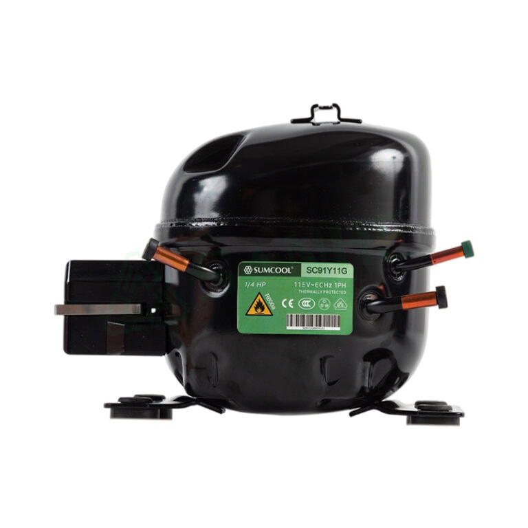 High-quality SUMCOOL R600a refrigerator compressor with eco-friendly design and efficient cooling performance.