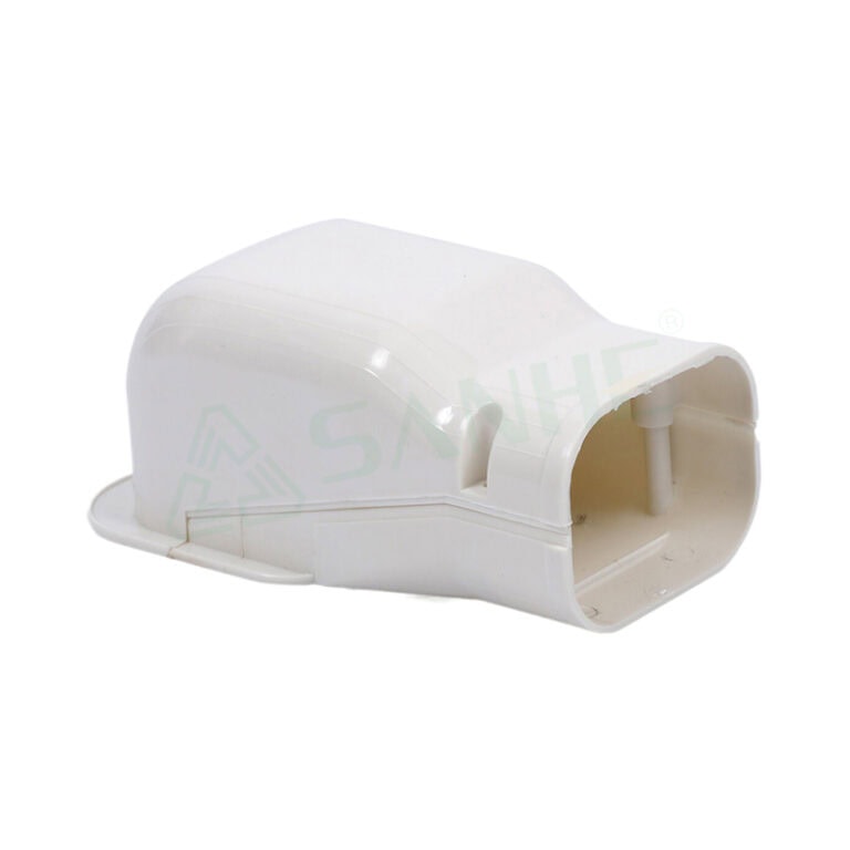 White air conditioner duct suit WC-411 for HVAC systems, designed for efficient air distribution and easy installation.