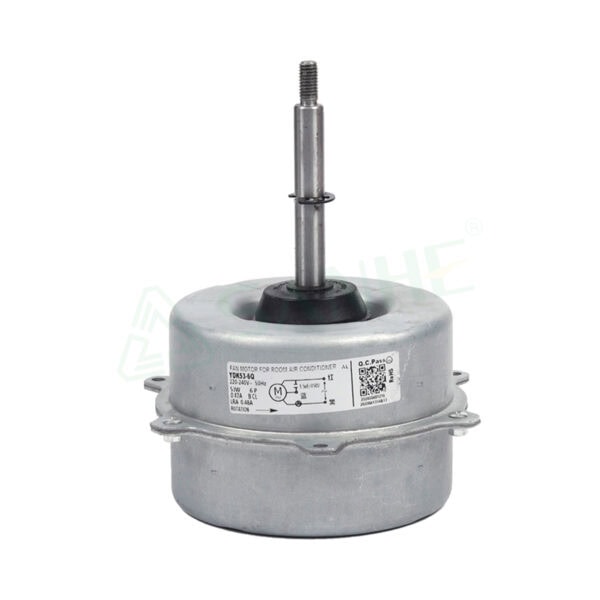 YDK53-6Q Iron Shell Motor for HVAC air conditioning units, durable and reliable motor component for efficient operation.