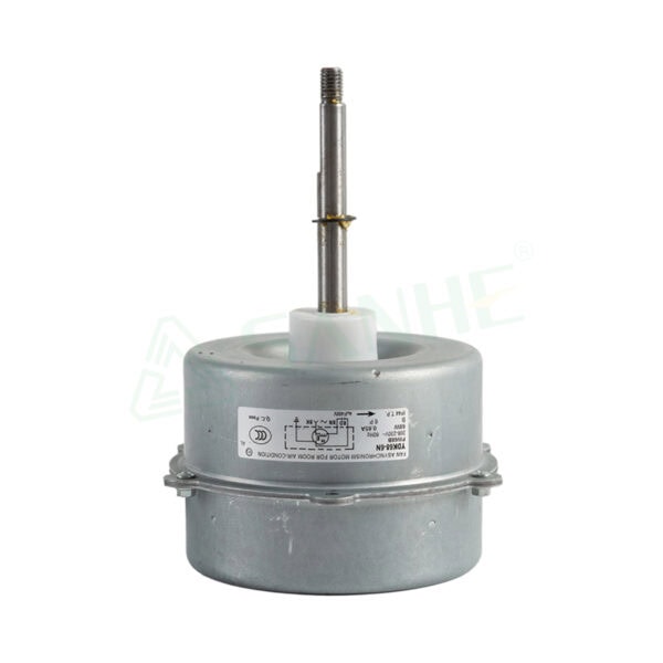 YDK68-6N Iron Shell Motor used in HVAC applications, featuring durable construction and reliable performance.