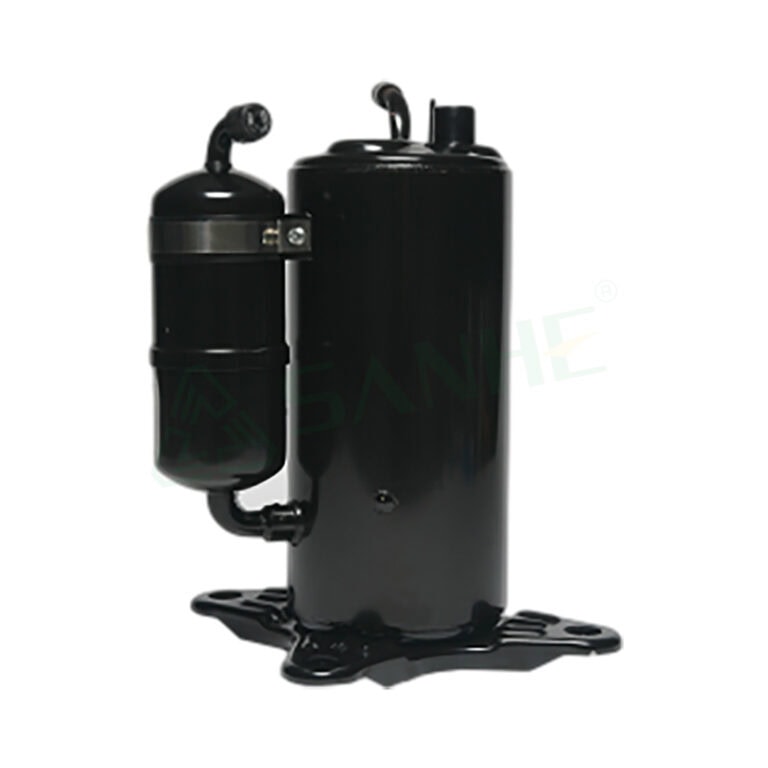 High-quality Panasonic rotary compressor 5RSO58FA for HVAC systems, featuring durable construction and efficient performance for refrigeration and air conditioning.